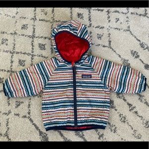 Toddler down Patagonia jacket- Reversible